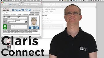 Claris Connect integrates FileMaker based CRM with Mailchimp