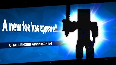 Herobrine Approaches In Smash Ultimate | New Moveset