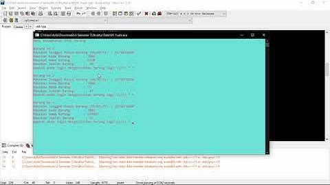 UK 1 STRUKTUR DATA - TEKNIK INFORMATIKA - UNIVERSITAS AHMAD DAHLAN