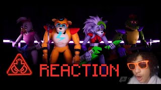 FNAF SECURITY BREACH GAMEPLAY REACTION - YO IT'S HAPPENING