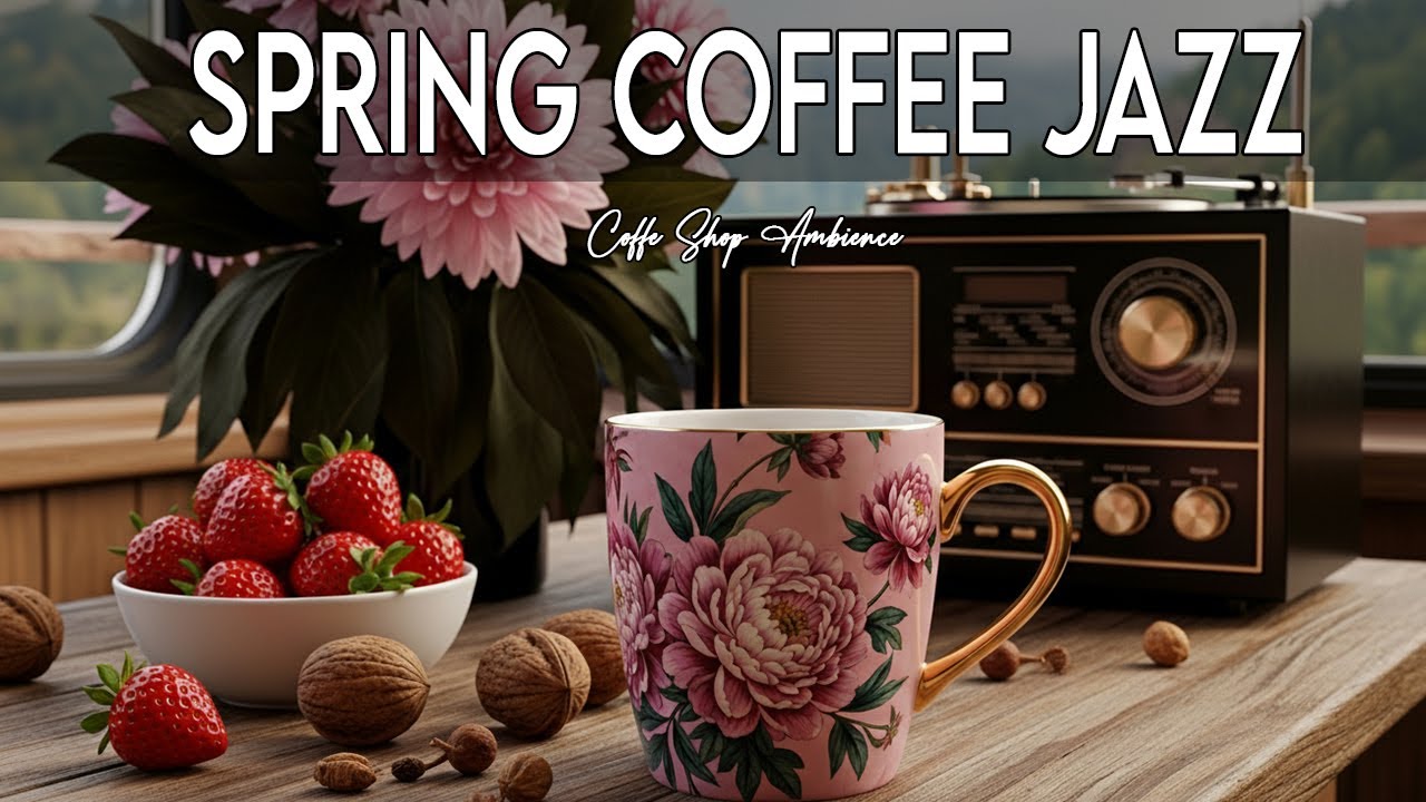 Spring Coffee Bossa Nova Jazz – Relaxing Cafe Instrumental for Work & Calm Flow