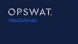 OPSWAT MetaDefender | Advanced Threat Prevention