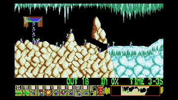 Custom Lemmings Level - Need I re-MINED you? by Clam Spammer