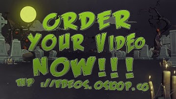 Halloween Theme! Order Your Own Video NOW!!!