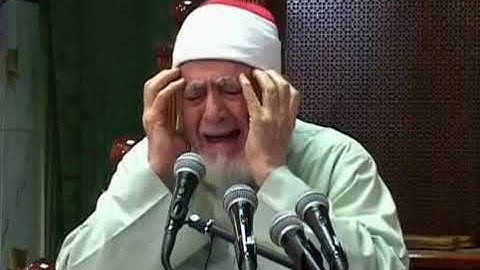 تلاوة للشيخ احمد محمد عامر من سورة الرحمن والقدر مع الدعاء   من لندن 2005