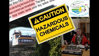 BARRELS OF TOXIC WASTE RESIDENT EVIDENCE SUBMITTED TO NEATH PORT TALBOT PLANNING COMMITTEE IGNORED