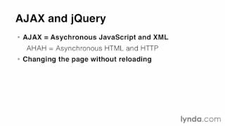 03  Updating information without reloading the page using AJAX - jQuery Data with AJAX