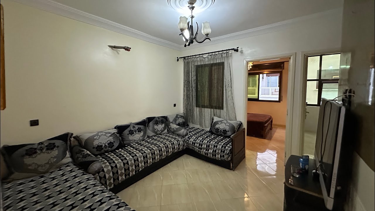 همزة العمر🔥شقة مفروشة 👑 36 مليون 🤑 للبيع في مرتيل🌹حي احريق 😍 قريبة من كل المرافق 👌 0662125633