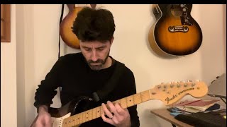 How to play Sandstorm by Cast guitar tutorial