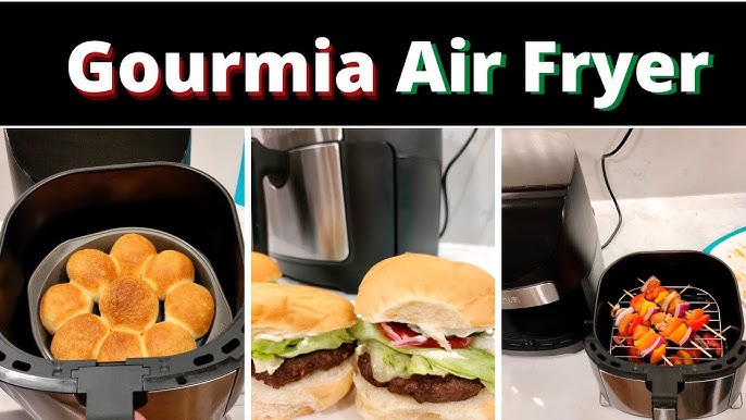 E. Gourmia FoodStation Smokeless Grill/Griddle/Air Fryer, (40B