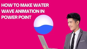 How to create Beautiful Water Wave Animation in PowerPoint | PowerPoint me lehre kese banai