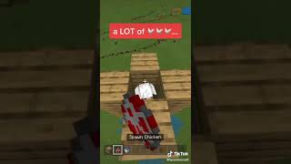 Minecraft Chicken Cannon