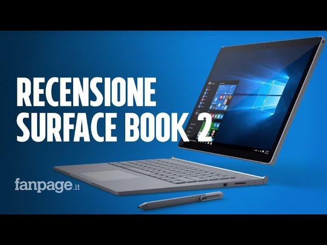 Microsoft Surface Book 2 Notebook Convertibile da 13.5, i7-8650U, 8 GB, SDD 256 GB, NVIDIA GeForce, Platino [Layout Italiano]