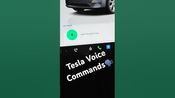 Tesla Voice Commands. Have you used them all? #tesla #modely#elonmusk #electriccarcharger