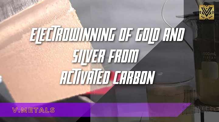 Electrowinning of gold and silver from activated carbon.