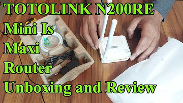 TOTOLINK N200RE Mini Is Maxi Router Unboxing and Review  Full Bangla