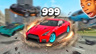 Angry Spinning GTR 🌪| Extreme Car Driving Simulator😱| screenshot 5