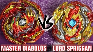 DUAL-SPIN SHOWDOWN! | Master Diabolos .Gn VS Lord Spriggan .Bl.Dm' | Beyblade Burst GT\/Rise