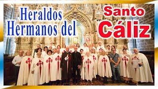 Recibidos en la hermandad del Santo Cáliz # heraldos del evangelio
