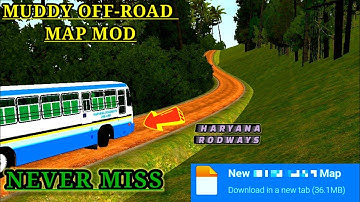 Map Mod Bussid 3.7 - Forest Offroad Map Mod For Bus Simulator Indonesia।।Bussid Mod Map।।Bussid