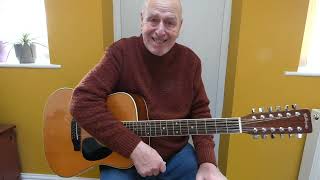 Suzuki 12 string acoustic guitar from 1970s - YouTube