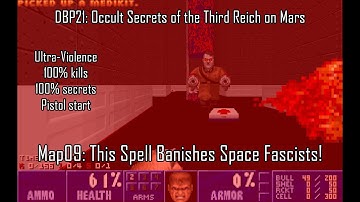 DBP21: Occult Secrets of the Third Reich on Mars-Map09: This Spell Banishes Space Fascists! (UV-MAX)