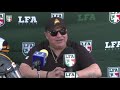 Jornada 1, conferencia de prensa Fundidores / LFA 2020