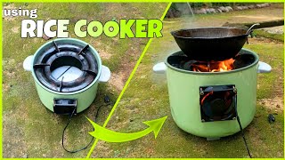 How to Make Stove from Old Rice Cooker | how to make stove