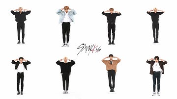 Stray Kids "MANIAC" Dance Comparison BangChan, Lee Know, Changbin, Hyunjin, Han, Felix, Seungmin, IN