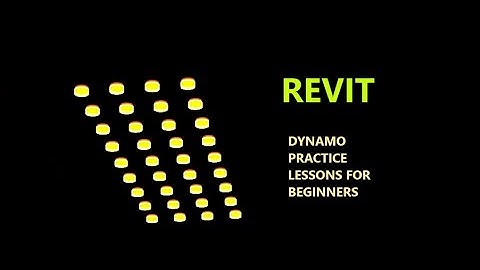 Revit Dynamo Practice Lessons for Beginners (Ceiling with Lighting Fixtures)