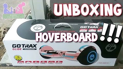 Go Trax Glide Hoverboard Unboxing