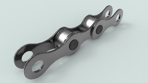 Quick way to design Chain link with autocad