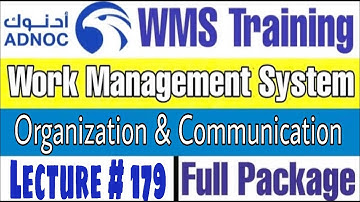 Site Coordination Roles, Organization & Communication for SIMOPS as per ADNOC WMS | Lecture # 179