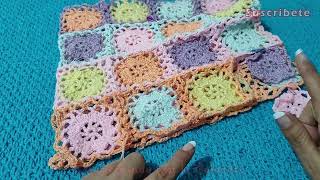 Utiliza tus sobrantes de estambre con la blusa flores a crochet fácil y rápidoparte #2