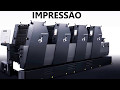 Impressão offset - trabalho de produção gráfica - Florigraf