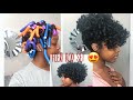 Flexi Rod Set on Blow Dried Hair!! | Mia Kelly