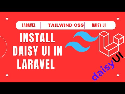 How to install and use Daisy UI in Laravel Application