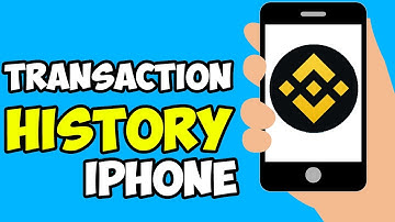 How To Find Binance Transaction History on iPhone (Binance Statements and Transaction History)