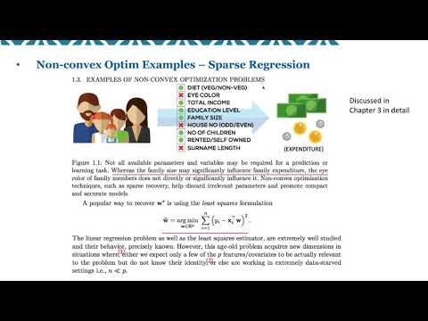 5分钟学非凸优化系列 5 Minutes Learning Non-convex Optimisation P3 非凸优化例子1---线性回归预测模型