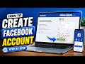 How to CREATE account on FACEBOOK