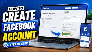 How to CREATE account on FACEBOOK