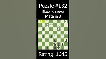 Daily Chess Puzzle no.132 #shorts