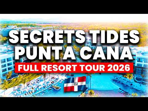 Secrets Tides Punta Cana - All Inclusive | (Full Resort Tour