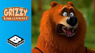 Crowd Control | Grizzy & The Lemmings | Funny Compilation for Kids | @BoomerangUK
