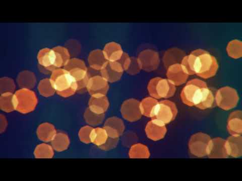 無料背景動画素材002/オレンジ/ボケ/点灯/フルHD/30秒