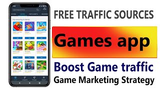 Boosting Games App Traffic with Content Marketing | free traffic sources | game marketing strategy screenshot 1