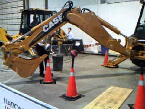 Cat 1 backhoe