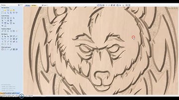 Figtek CNC - Image to Bitmap - CAM Cut- Vcarve Pro