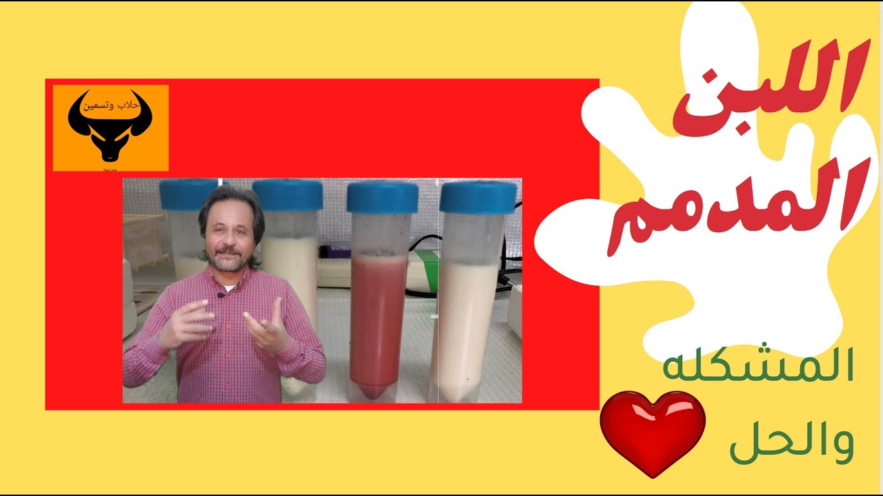 الحل النهائي لمشكلة اللبن المدمم في الابقار والجاموس