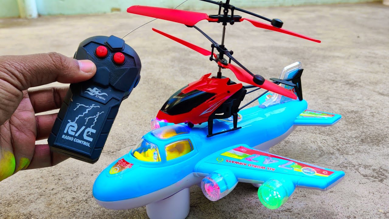 Remote control helicopter & airbus a380 toy helicopter video Mini helicopter Gadi wala
